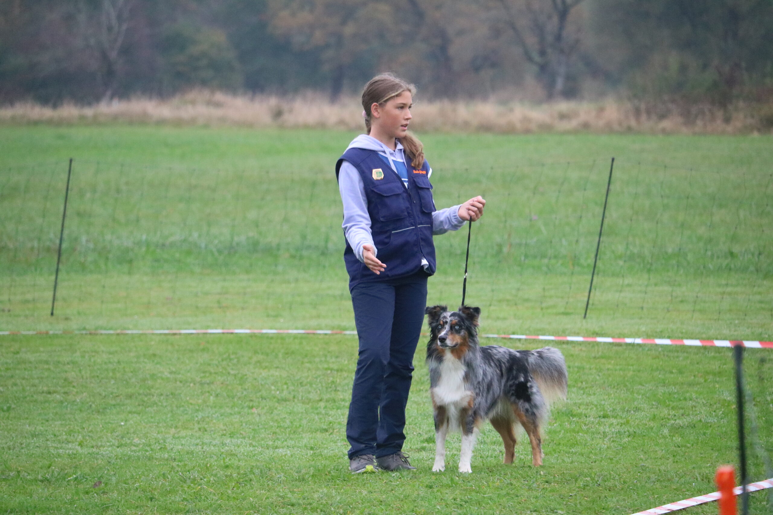 Perfekte Präsentation: Aurelia Schmid mit «Ivy» im Junior-Handling.